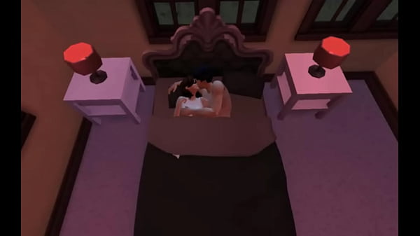 My girlfriend wakes me up to fuck - The Sims 4