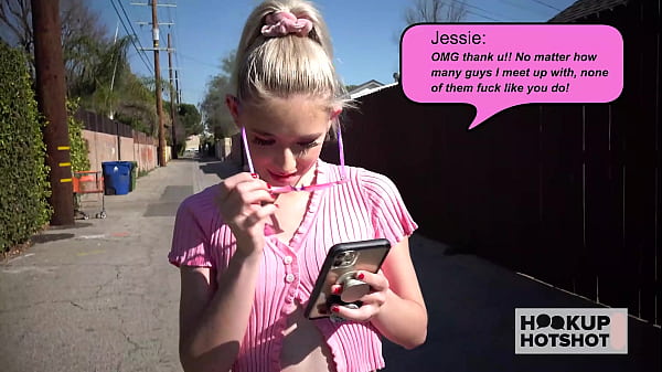 Blonde Fuck Doll Jesse Saint Begs To Get Fucked By Bryan Gozzling!
