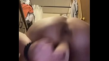 Fucking myself hard with my toy