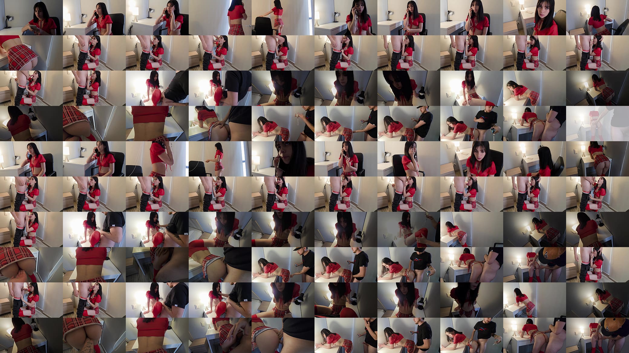 The sexy and hot spoiled behaves badly and receives a heavy punishment! she is penetrated and filled with semen in her sexy uniform on( trailer) 预览图