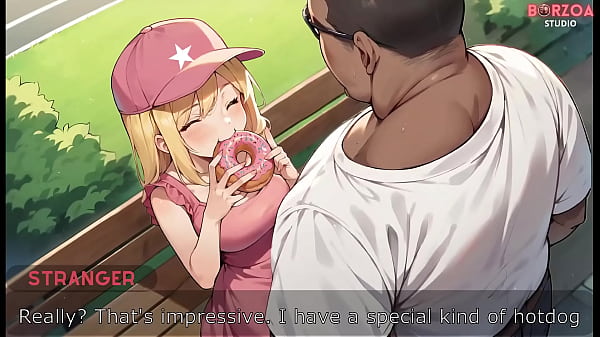 Borzoa - I meet this blonde innocent girl in park and offer her my pop
