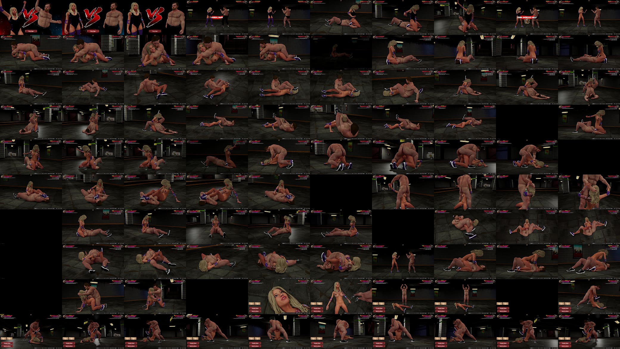 Nelly vs. Ethan II (Naked Fighter 3D) 预览图