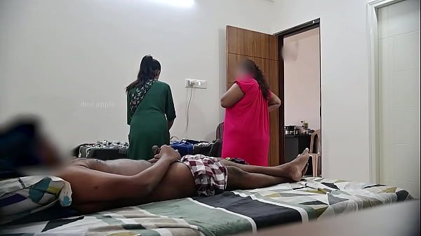 Dick flashing to two maids at same time