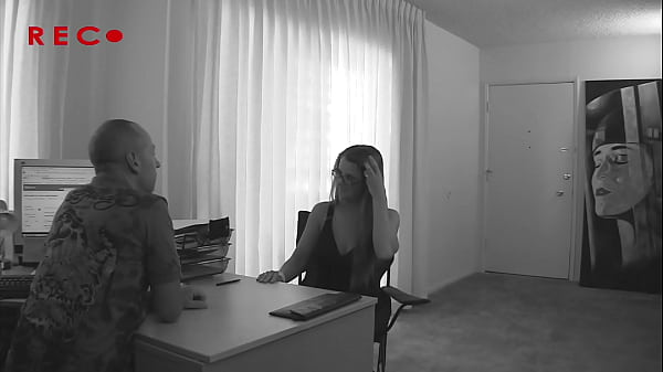 Busty Anita Blue In Glasses Sucks and Fucks A Huge Cock And Gets Tit Fucked By Him