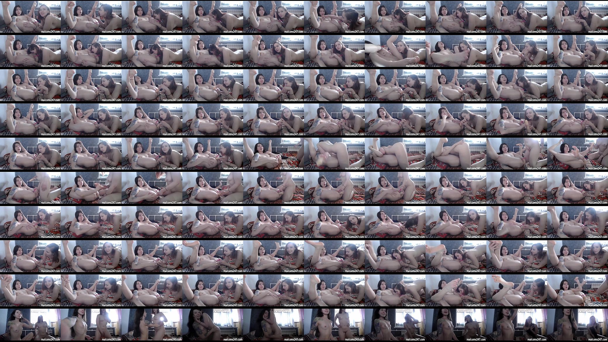 Petite Cam Teen Lesbians Pussy And Ass Fucked By Dildo 预览图