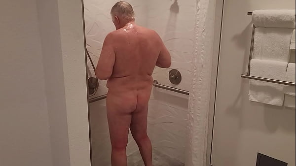 Grandpa Taking a Sexy Shower