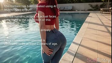 Small Hot Redhead Fucked Hardcore POV by Her - Big Ass Babe With Short Hair and Hairy Pussy - BabiBlueBerry
