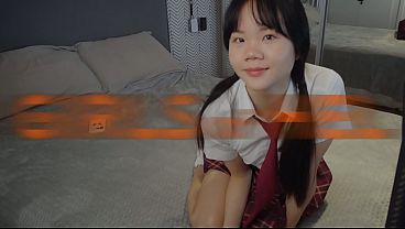 Naughty student takes a BWC and gets cum on school uniform