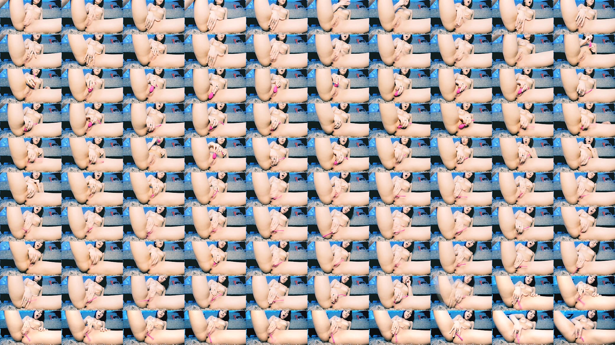 real masturbation in front of the computer 预览图