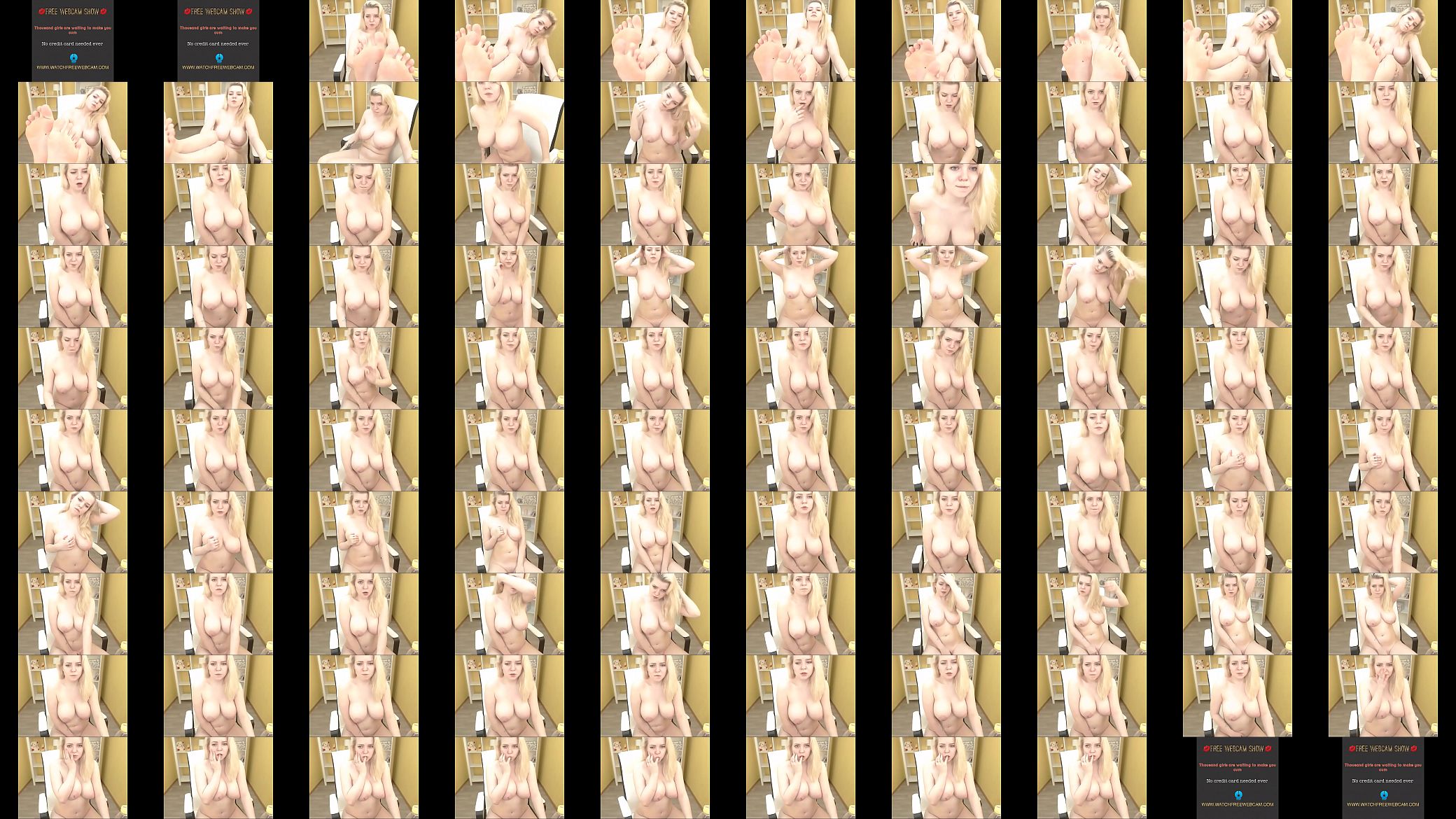 Big natural blonde slut playing webcam porn 预览图