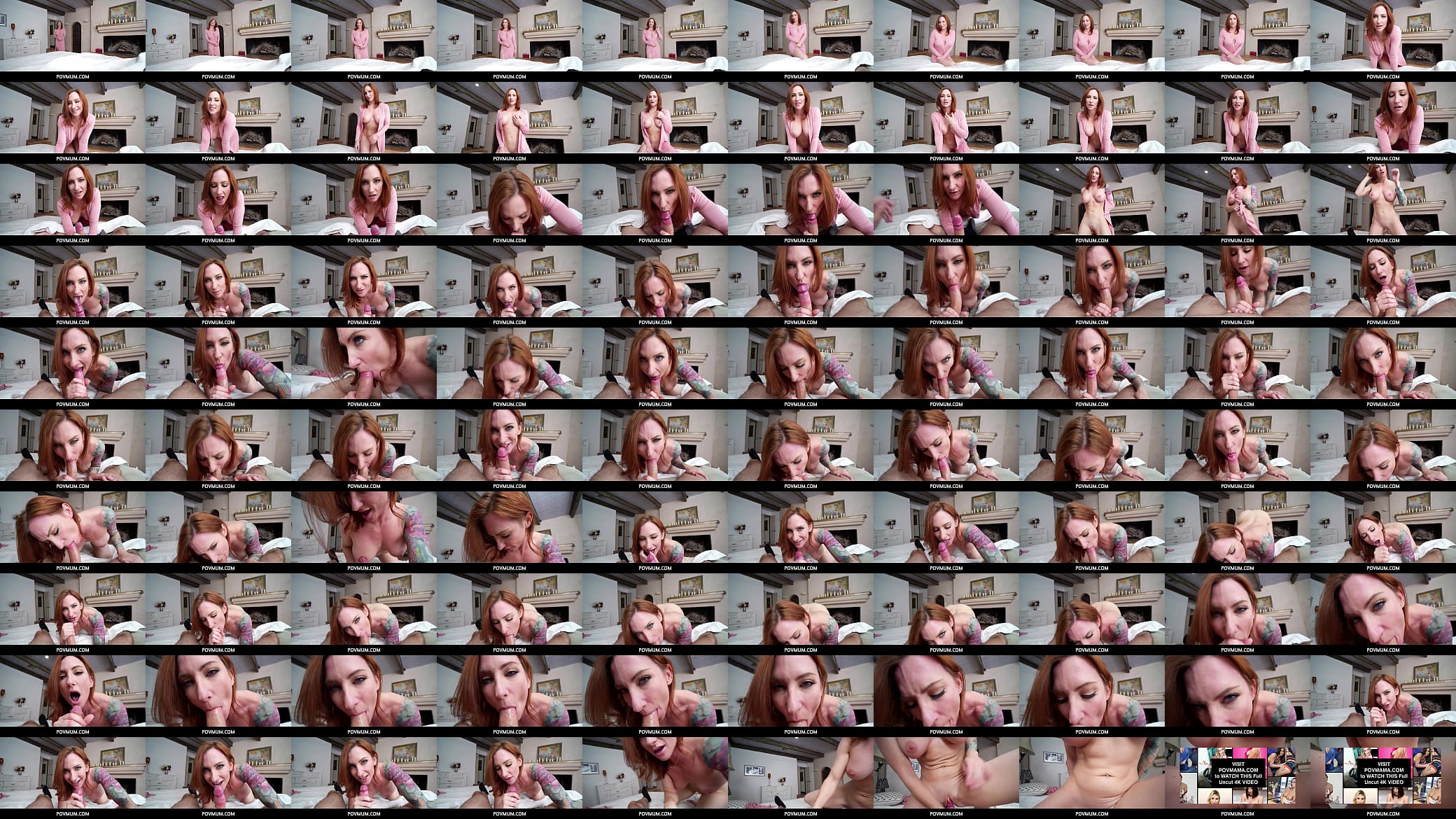 PovMum  - Redhead MILF stepmommy Sophia Locke earning money on her stepsons big cock 预览图
