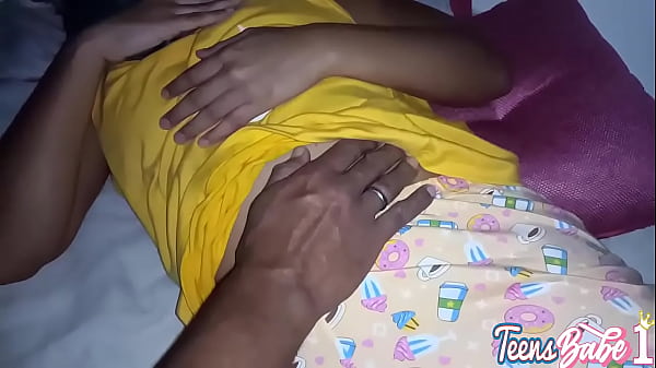 Horny stepdad can't take it and secretly fucks his college stepdaughter