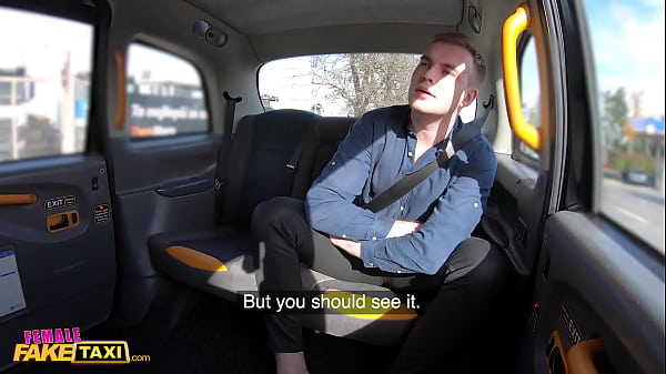 Female Fake Taxi Busty Blonde Invites Passer-By to fuck her after Customer cannot get it up