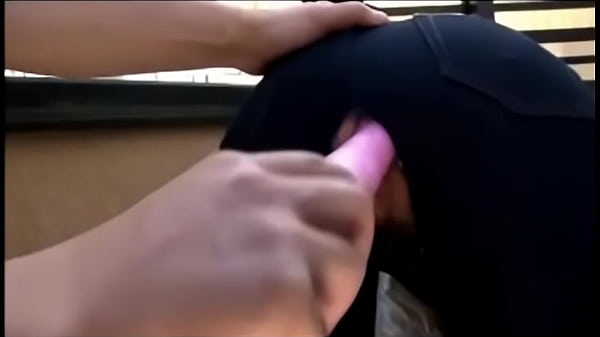 Cute Asian Fucked With Toy Through Jeans