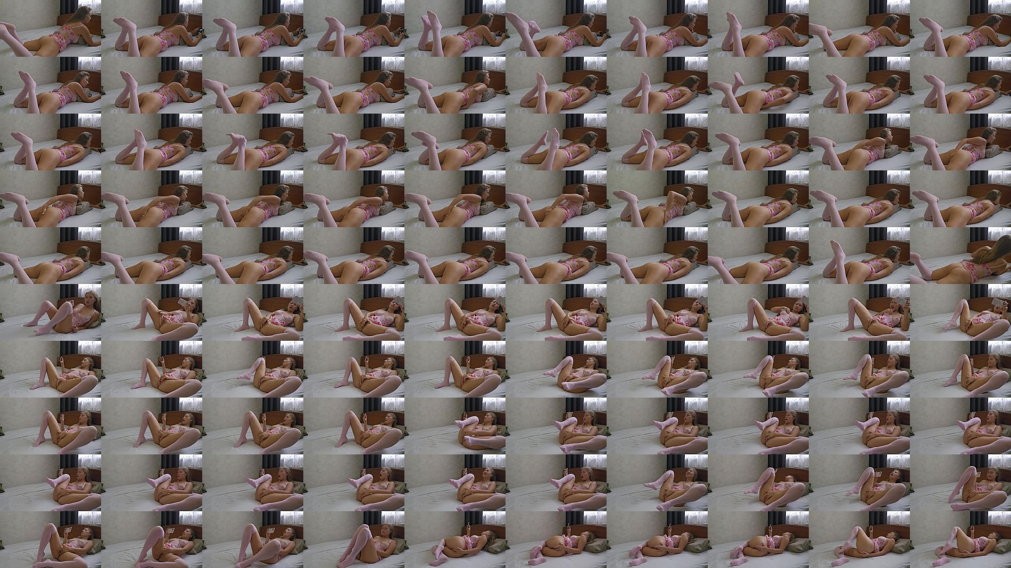Young mommy masturbates to a sweet orgasm 预览图