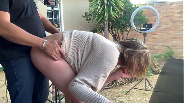 crownproduction - Fucking my friends wife on the patio ouside