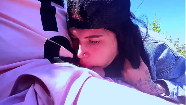 Download Video - Blowjob challenge in public to a stranger&comma; the guy thought it was prank