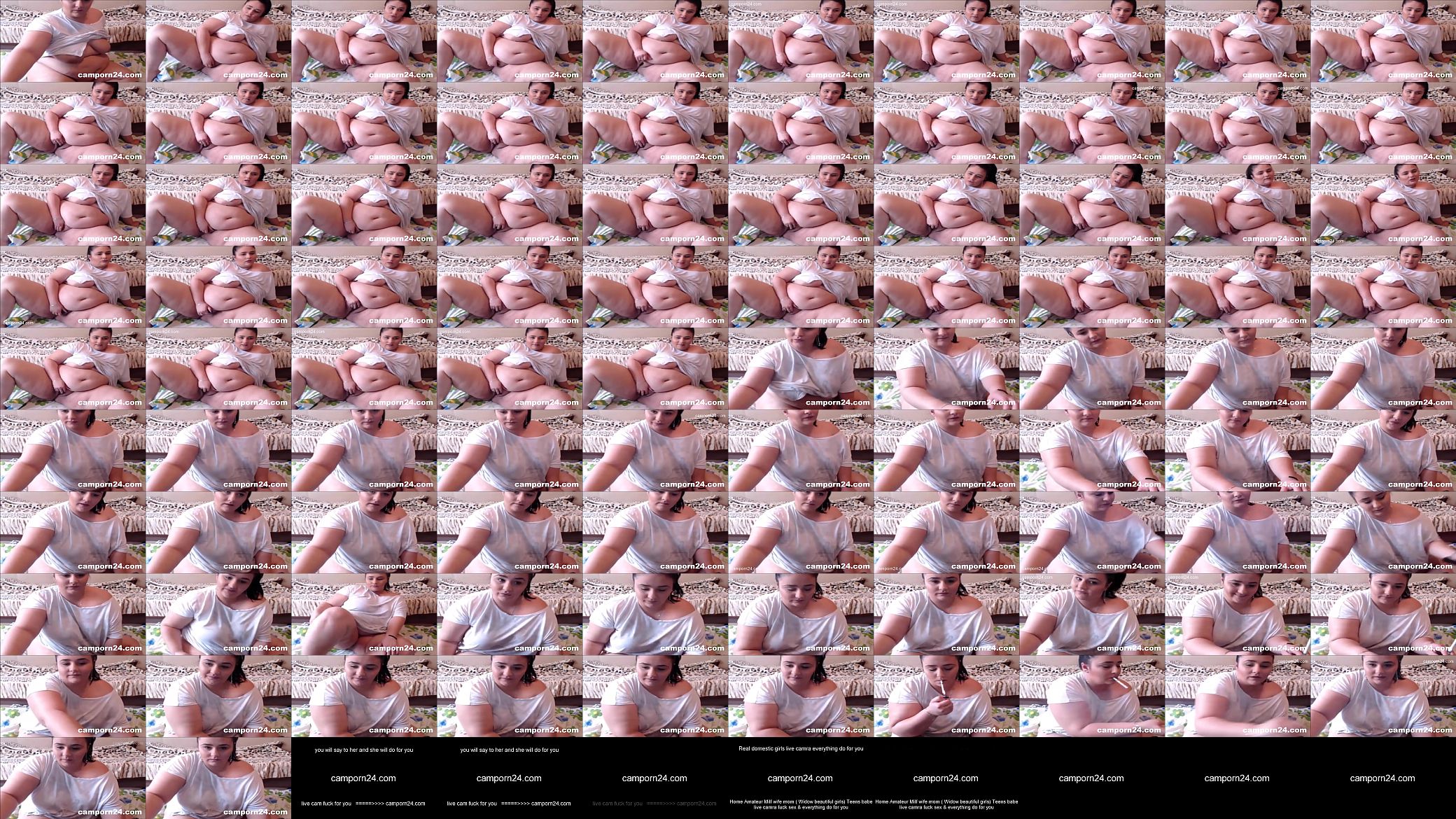 Amazing bbw teen plays her chubby cunt on camporn24.com 预览图