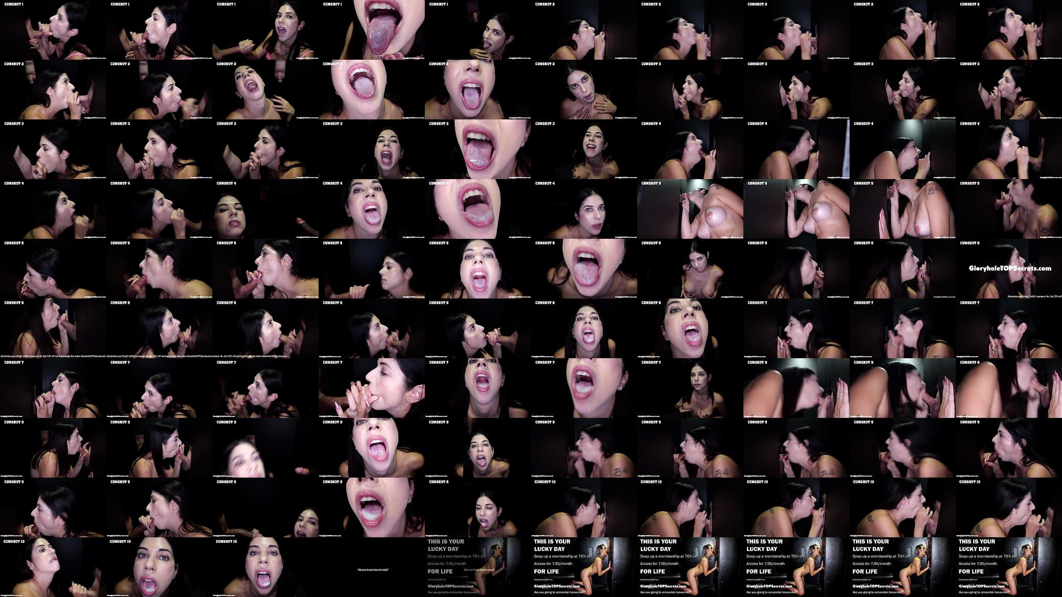 Fantastic job draining 10 cumshots, Anna! 预览图
