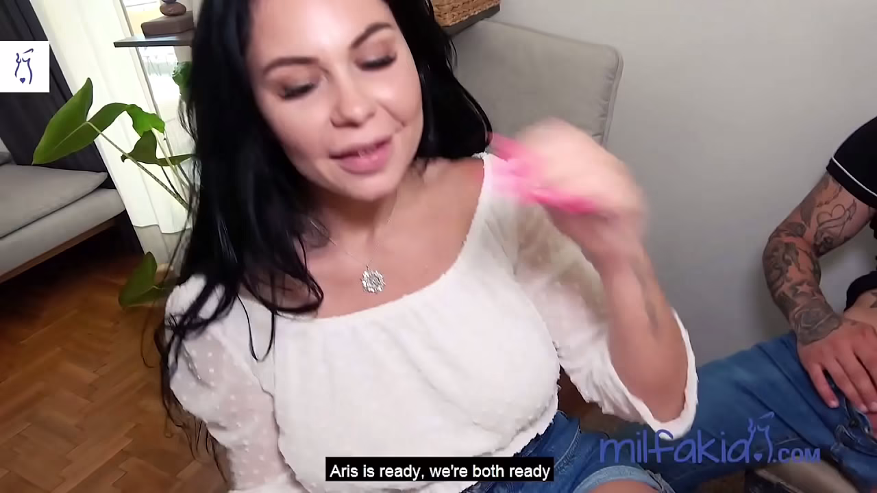 PORNO GRIEGO: Trío con la MILF más sexy de Atenas
                     milf blowjob brunette riding doggystyle curvy threesome POV cowgirl mmf greece greek big boobs cum on tits fake tits free porn greek sex greek pussy greek porn alice alisaki muchos negros