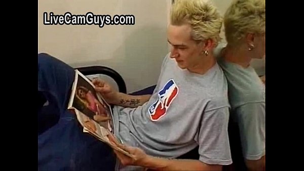 Straight Blond Jock Wanking Off