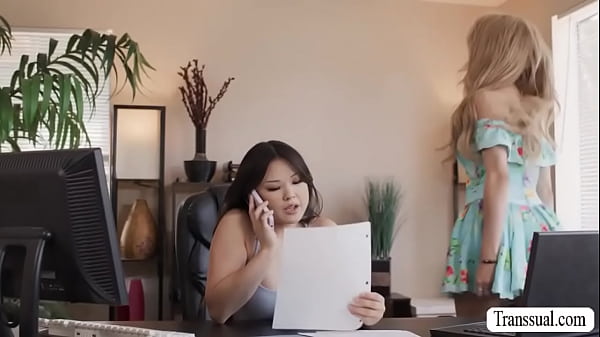 Download Video - Asian hottie Lulu Chu gets banged by horny TS girlfriend