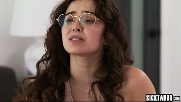 Naughty big tits teen Leana Lovings gets fucked hard after babe masturbated