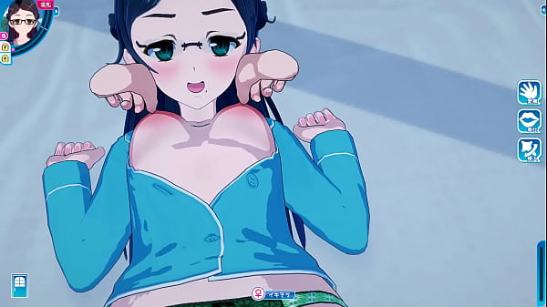 Koikatsu Sunshine - Plain glasses girl - Petting