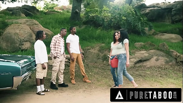 PURE TABOO Big Dick Strangers Have Roadside GANGBANG With MILF Lookalikes Shay Sights & Reagan Foxx!