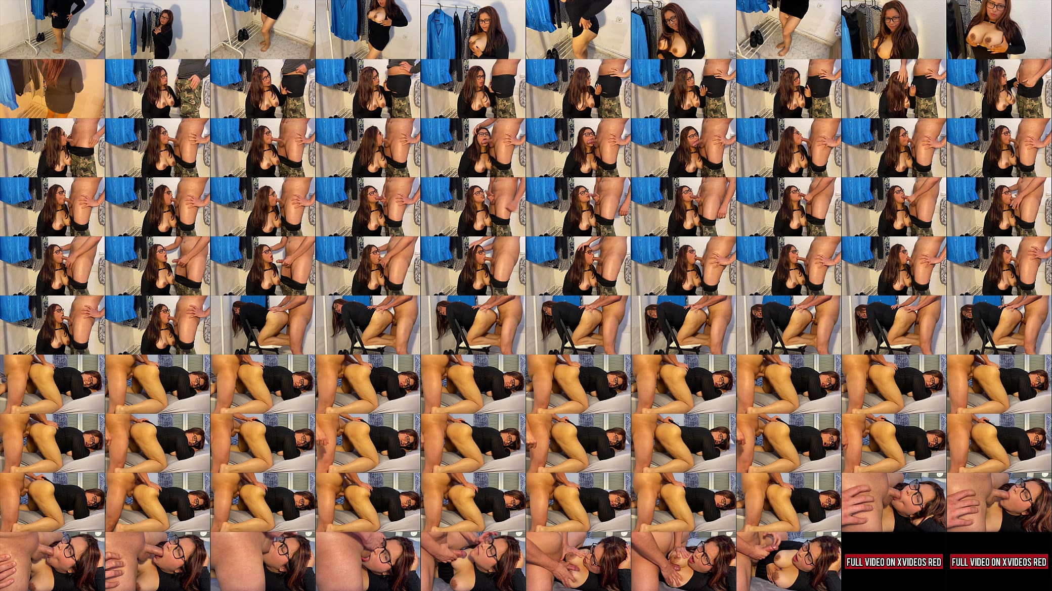 MY STEPMOM WAS IN THE FITTING ROOM AND WE ENDED UP FUCKING BY SURPRISE! 预览图