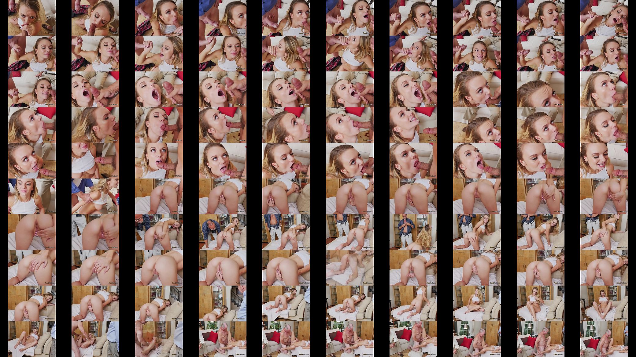 Teen Harlot Mae Enjoys Old Mens Big Cocks 预览图
