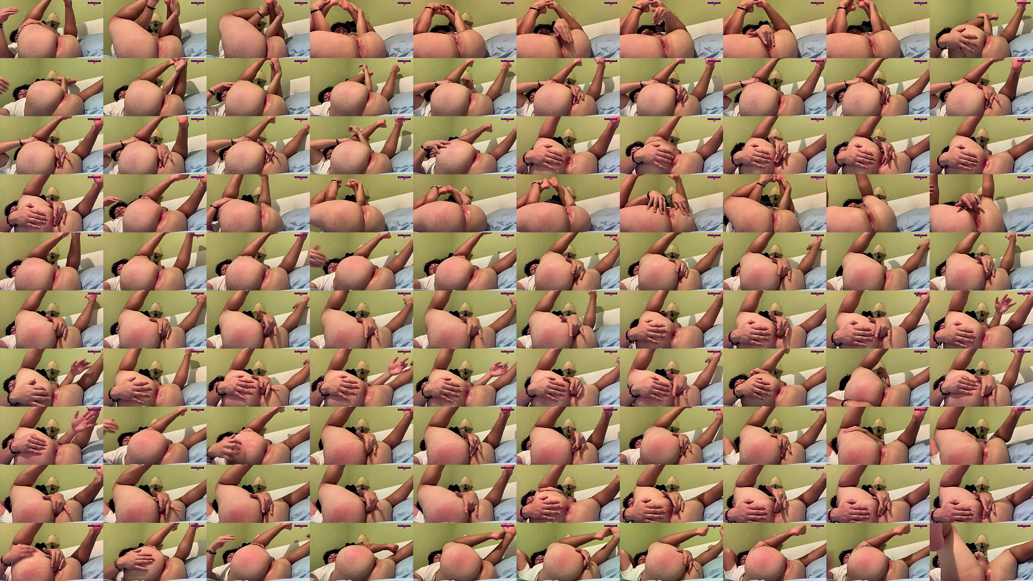 Latino Rabudo Exibindo o cu rosa levando tapa e querendo pau 预览图