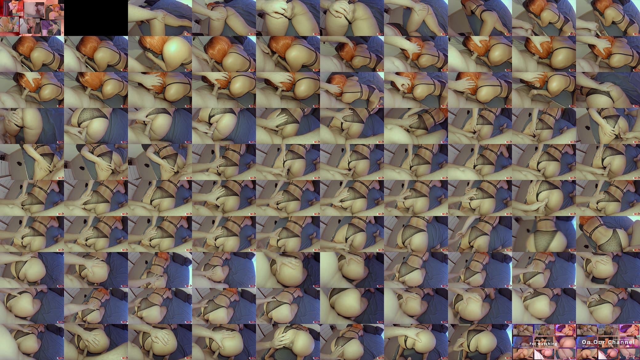 My Friend snuck into my room to fuck me in the mouth, but he also started fucking my ass and left all his sperm in it 预览图