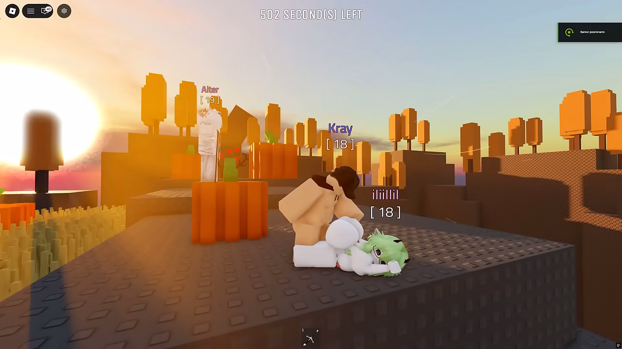 Sex with a sexy petite girl in Roblox