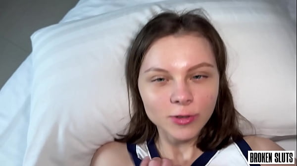 Download Video - My Sexy Neighbor is Going Crazy&period; Her Tiny Pussy Can Barely Fit That Cock