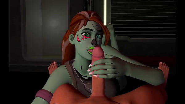 Ghoul trooper Fortnite blowjob with feet up