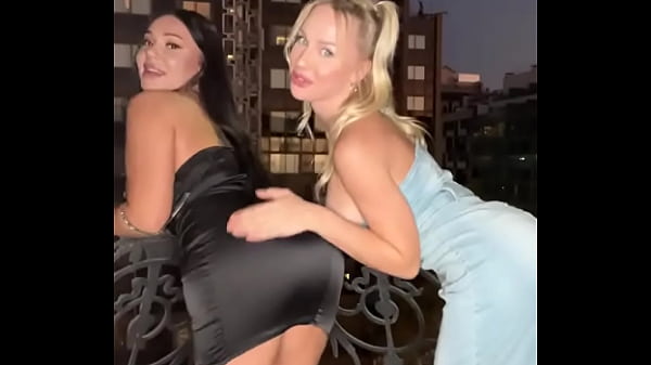 RT and we send you our pussies in this balcony ...