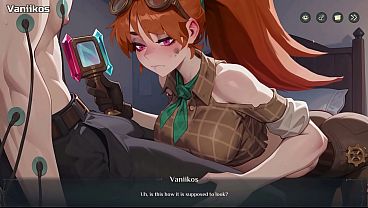 Big Tits Femdom MILF Boss Fucks Her Obedient Big Cock Employee. He Creampies Her Cougar Pussy | Hotel Tales (Steam Game) | Animated Hentai Game
