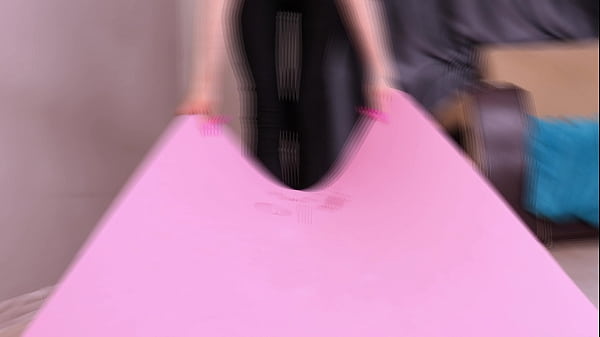 I get a lot of sperm in my pussy - After stretching, I suck and ride on a dildo - with talking