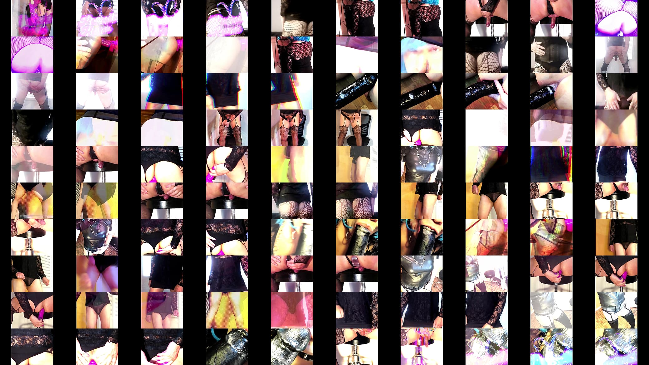 Sissy Slut Hot Shemale Kandi Kane Compilation #1 PMV 预览图