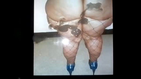 My Hot Sperm on this Sexy Booty Curvy BBW L...