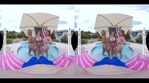 Naughty America - It's a very naughty 4th of July with Madelyn Monroe, Madison Morgan, & Lexi Luna