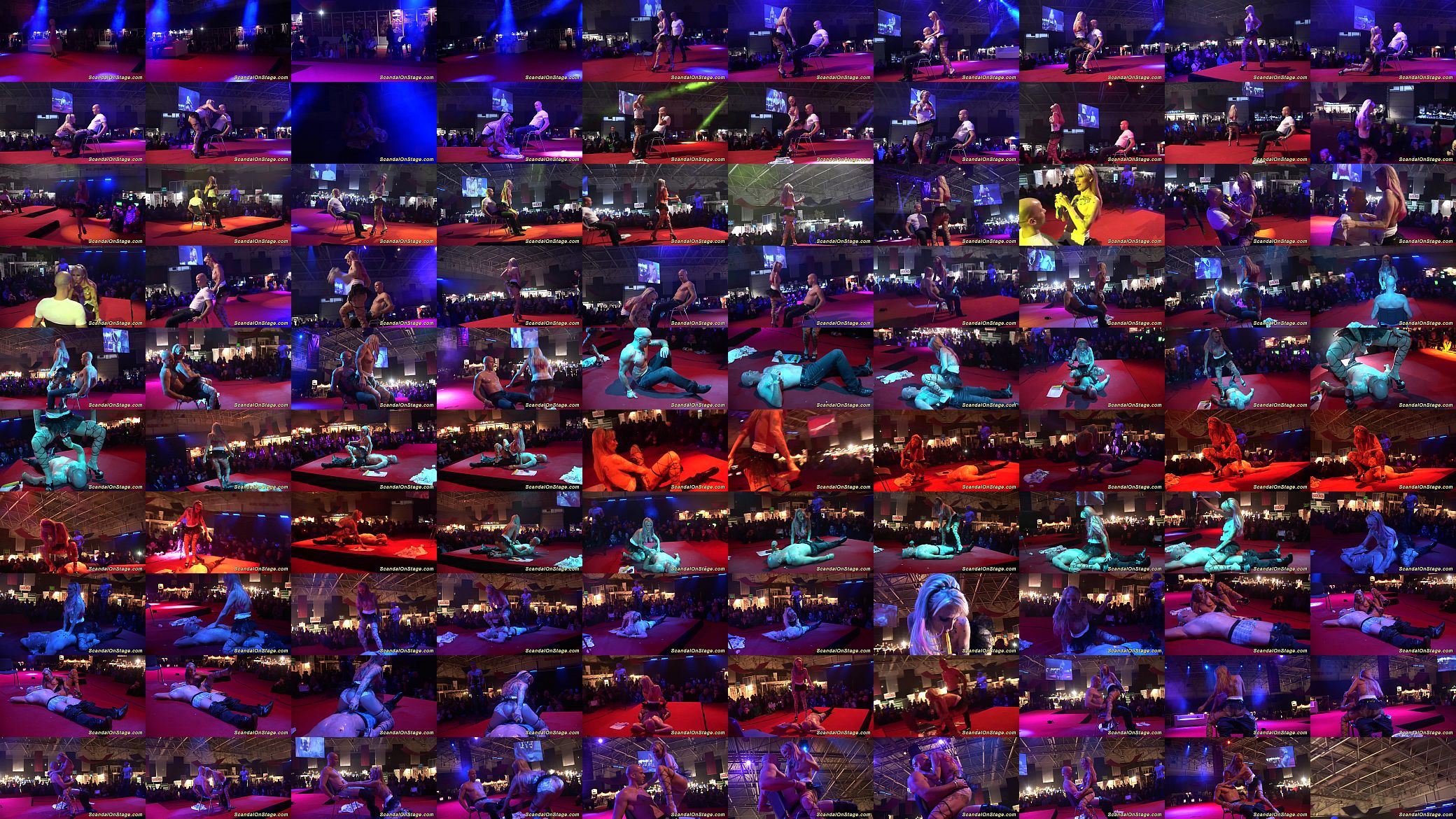 scandal show on public show stage 预览图