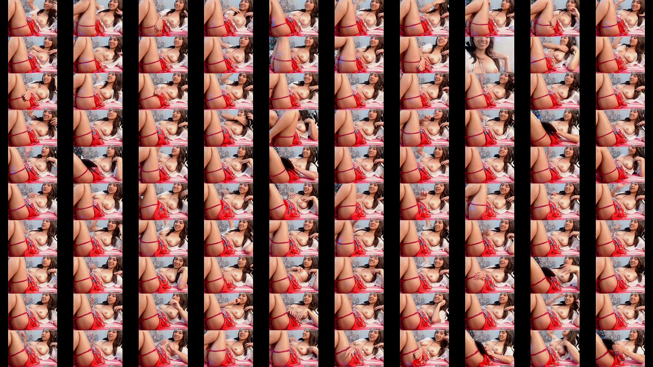 Teen talks revealing tits 预览图