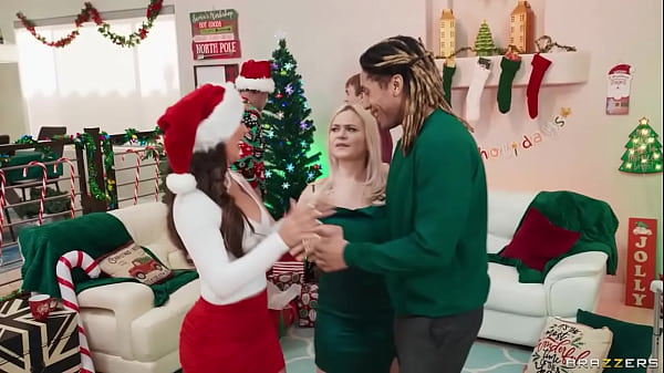 MILF Pounded With Christmas Joy Cherie Deville, Rylee Blake / Brazzers/ Enter XVPROMO on official site for discount