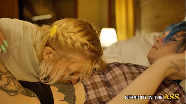Two Tattooed Emo Girls Are NAiled in the Ass Anal by big Cock