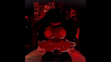 Hot Roblox Slut taking my dick in Reverse