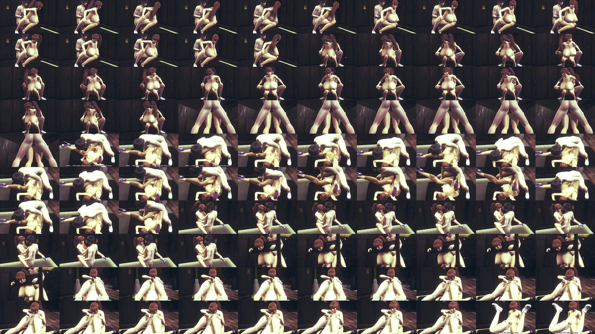 Massive Tits DOA 3D Hentai 预览图