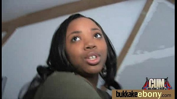 Busty black babe bubble bath group cocksuck! 20