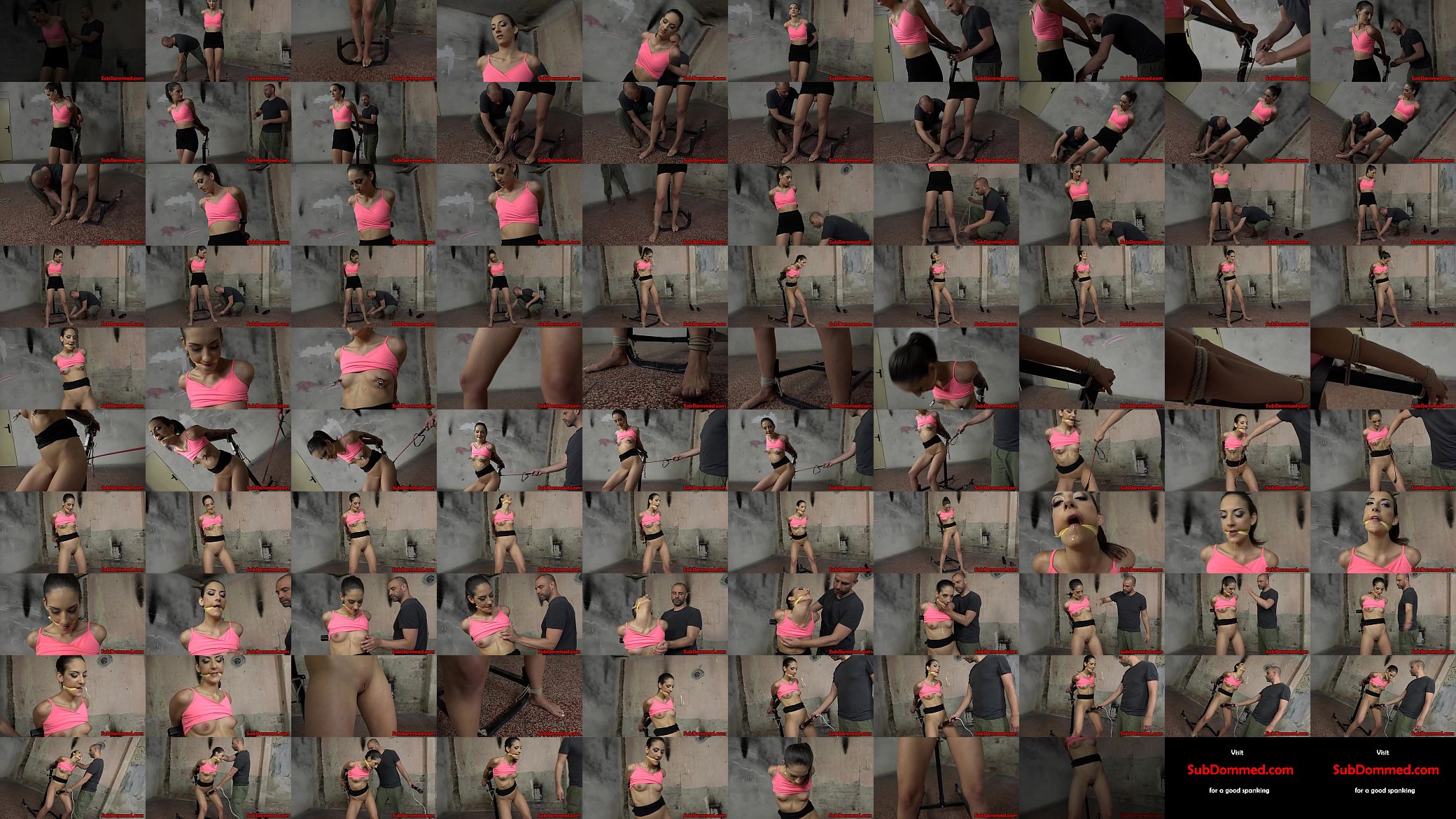 Dominating maledom restrains sub for toying 预览图